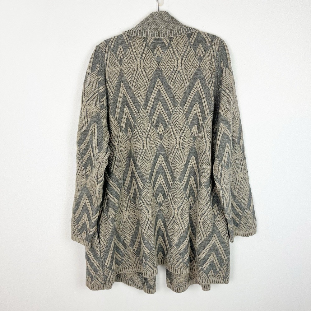 Soft Surroundings Size 3X Penrose Cardigan Sweater Cable Knit NWT - Picture 4 of 13
